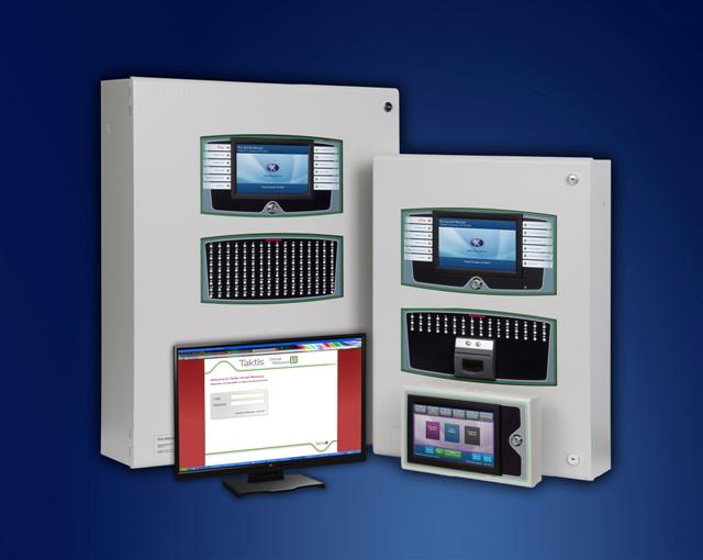 TAAE2 - Centrale Detection Incendie Taktis 2 Boucles adressables analogiques - 2 Loops Analogue Addressable Taktis Fire Control Panel